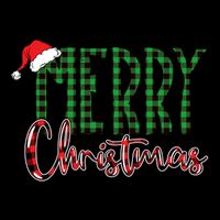 Merry Christmas Plaid Holiday Festive Sustainable Bucket Hat