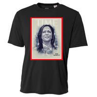 Magazine Cover President Kamala Harris Time Cover Campaign Cooling Performance Crew T-Shirt