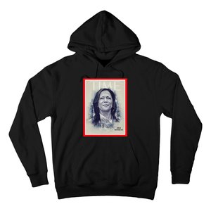 Magazine Cover President Kamala Harris Time Cover Campaign Hoodie