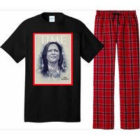 Magazine Cover President Kamala Harris Time Cover Campaign Pajama Set