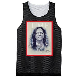 Magazine Cover President Kamala Harris Time Cover Campaign Mesh Reversible Basketball Jersey Tank