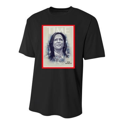 Magazine Cover President Kamala Harris Time Cover Campaign Youth Performance Sprint T-Shirt