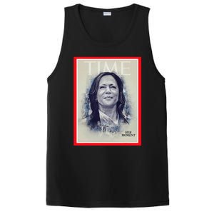 Magazine Cover President Kamala Harris Time Cover Campaign PosiCharge Competitor Tank