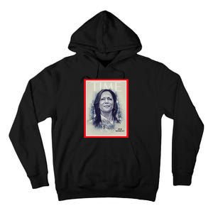 Magazine Cover President Kamala Harris Time Cover Campaign Tall Hoodie