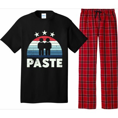 Matching Copy Paste Twins Sibling Brother Funny Great Gift Pajama Set