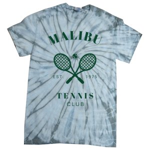 Malibu California Preppy Tennis Club Green Tie-Dye T-Shirt