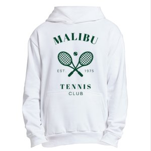 Malibu California Preppy Tennis Club Green Urban Pullover Hoodie