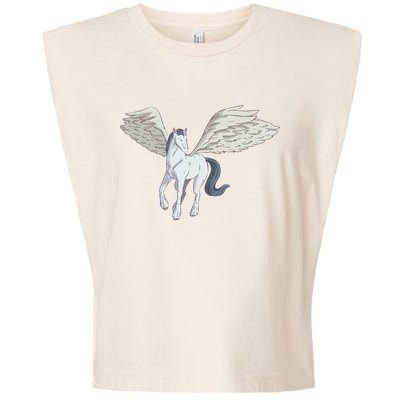 Mythical Creature Pegasus Garment-Dyed Women's Muscle Tee