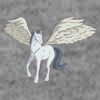 Mythical Creature Pegasus 7-Panel Snapback Hat