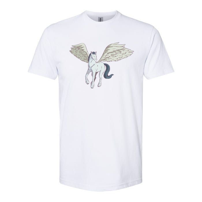 Mythical Creature Pegasus Softstyle CVC T-Shirt