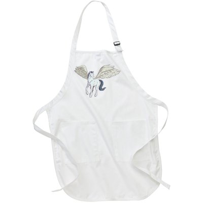 Mythical Creature Pegasus Full-Length Apron With Pockets