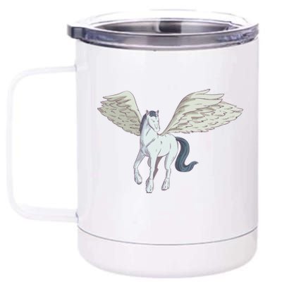 Mythical Creature Pegasus 12 oz Stainless Steel Tumbler Cup