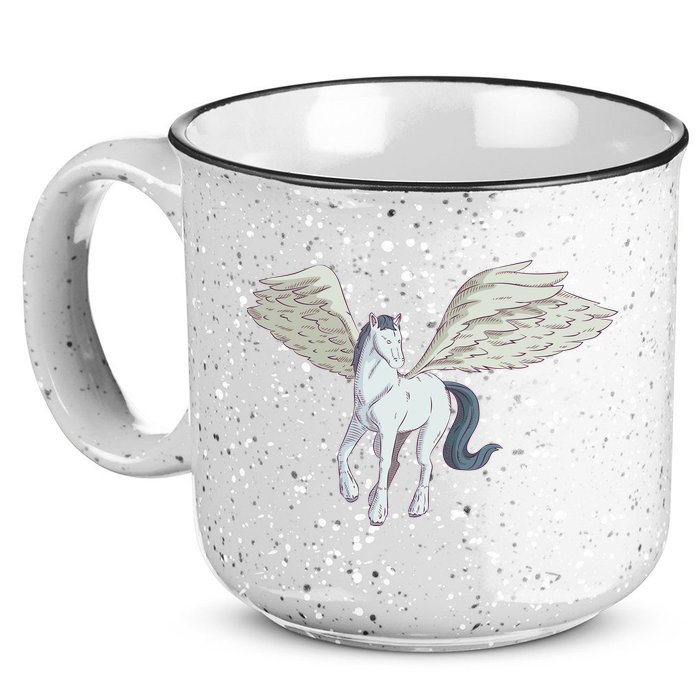 Mythical Creature Pegasus 15oz Campfire Ceramic Mug
