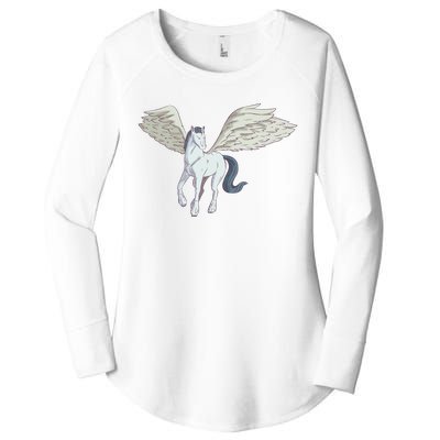 Mythical Creature Pegasus Women's Perfect Tri Tunic Long Sleeve Shirt