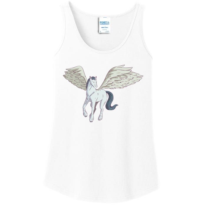 Mythical Creature Pegasus Ladies Essential Tank