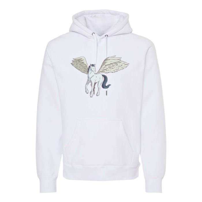 Mythical Creature Pegasus Premium Hoodie