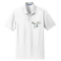 Mythical Creature Pegasus Dry Zone Grid Polo