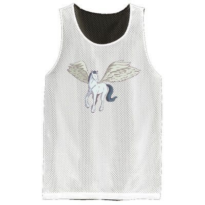 Mythical Creature Pegasus Mesh Reversible Basketball Jersey Tank