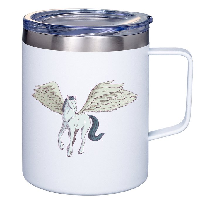 Mythical Creature Pegasus 12oz Stainless Steel Coffee Mug