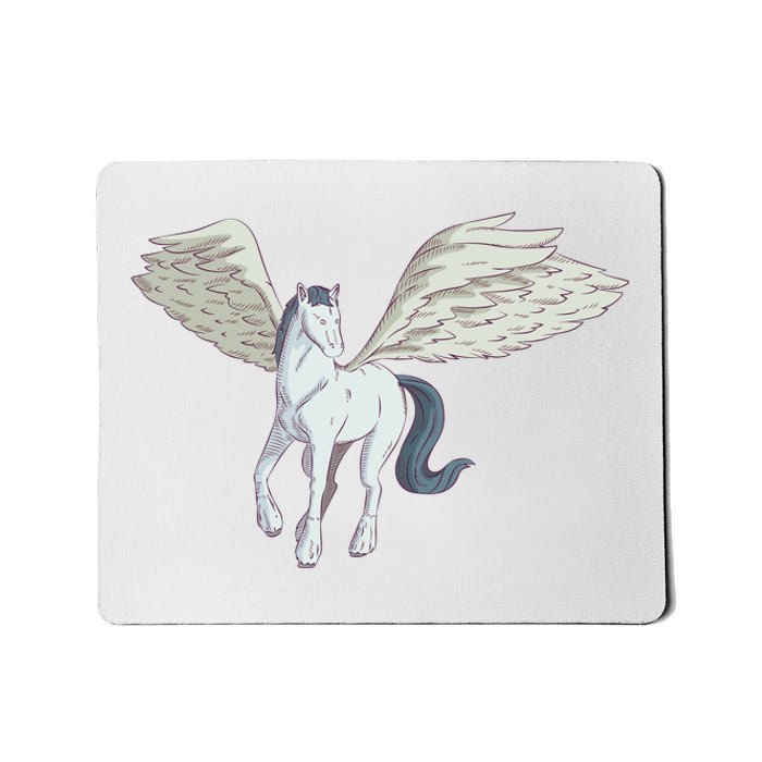 Mythical Creature Pegasus Mousepad