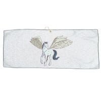 Mythical Creature Pegasus Large Microfiber Waffle Golf Towel