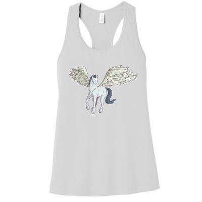 Mythical Creature Pegasus Women's Racerback Tank