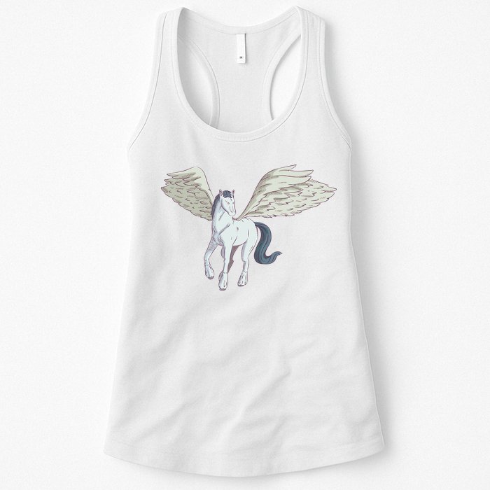 Mythical Creature Pegasus Womens Tank Top