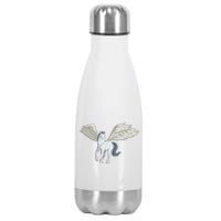 Mythical Creature Pegasus Stainless Steel Insulated Water Bottle