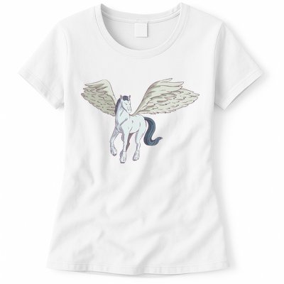 Mythical Creature Pegasus Womens T-Shirt