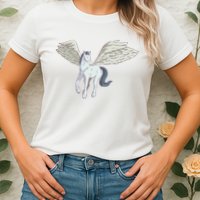Mythical Creature Pegasus Womens T-Shirt