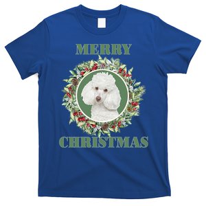 Merry Christmas Poodle Gift T-Shirt