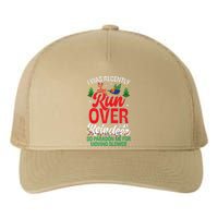 Merry Christmas Pardon I Was Recently Run Over By A Reindeer Yupoong Adult 5-Panel Trucker Hat