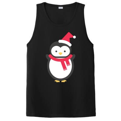 Merry Christmas Penguin PosiCharge Competitor Tank