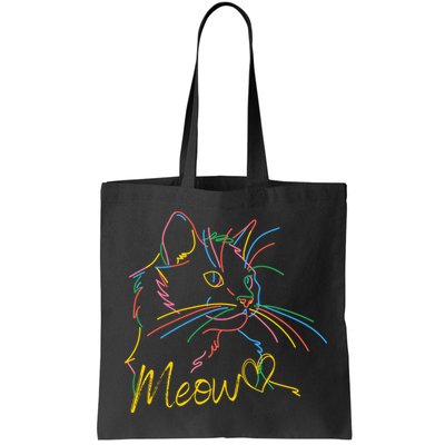 Meow Colorful Pet Cat Cute Bag