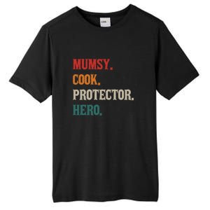 Mumsy Cook Protector Hero Mom Mama Chef Cooker Profession Gift Tall Fusion ChromaSoft Performance T-Shirt