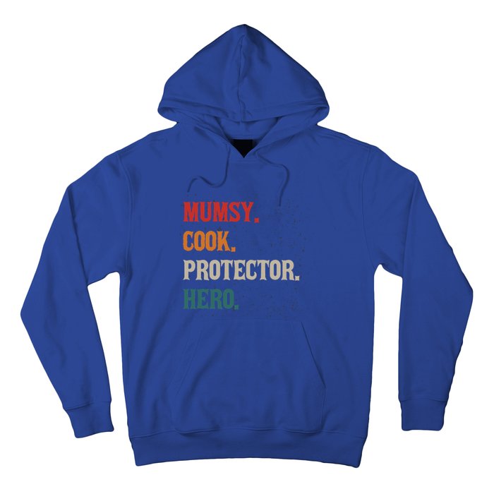 Mumsy Cook Protector Hero Mom Mama Chef Cooker Profession Gift Hoodie