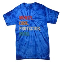 Mumsy Cook Protector Hero Mom Mama Chef Cooker Profession Gift Tie-Dye T-Shirt