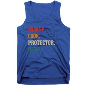 Mumsy Cook Protector Hero Mom Mama Chef Cooker Profession Gift Tank Top