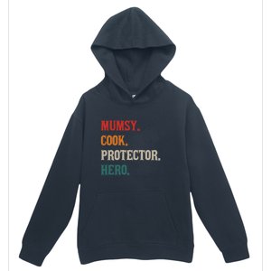 Mumsy Cook Protector Hero Mom Mama Chef Cooker Profession Gift Urban Pullover Hoodie