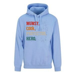 Mumsy Cook Protector Hero Mom Mama Chef Cooker Profession Gift Unisex Surf Hoodie