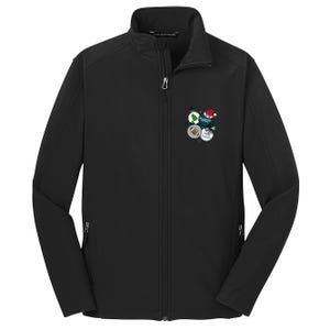 Merry Christmas Philadelphia Football Est 1933 Core Soft Shell Jacket