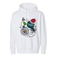 Merry Christmas Philadelphia Football Est 1933 Garment-Dyed Fleece Hoodie