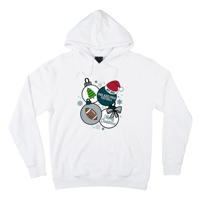 Merry Christmas Philadelphia Football Est 1933 Hoodie