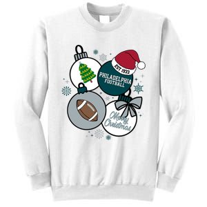 Merry Christmas Philadelphia Football Est 1933 Sweatshirt