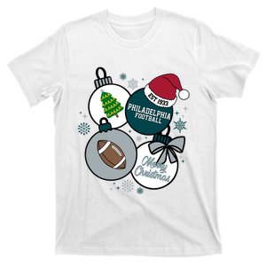 Merry Christmas Philadelphia Football Est 1933 T-Shirt