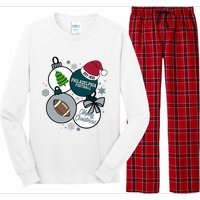 Merry Christmas Philadelphia Football Est 1933 Long Sleeve Pajama Set