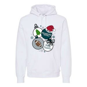 Merry Christmas Philadelphia Football Est 1933 Premium Hoodie