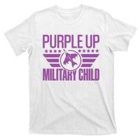 Military Child Purple Up T-Shirt