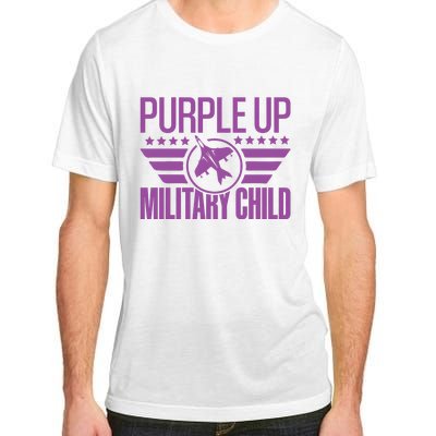 Military Child Purple Up Adult ChromaSoft Performance T-Shirt