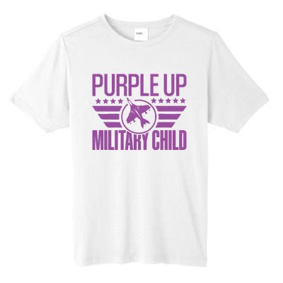 Military Child Purple Up Tall Fusion ChromaSoft Performance T-Shirt